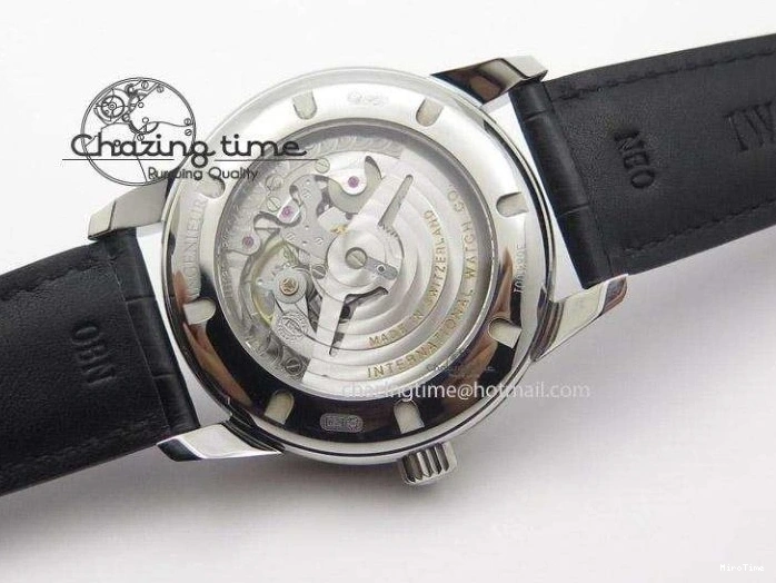 MIROTIME 0307 Affordable Ingeniuer St.Laurens SS Brown Dial MK 1:1 Best Edition On Black Leather Strap A 7365